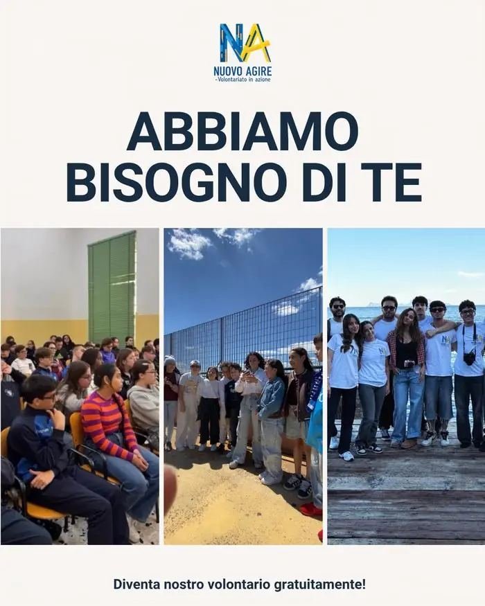 Volantino Abbiamo bisogno di te